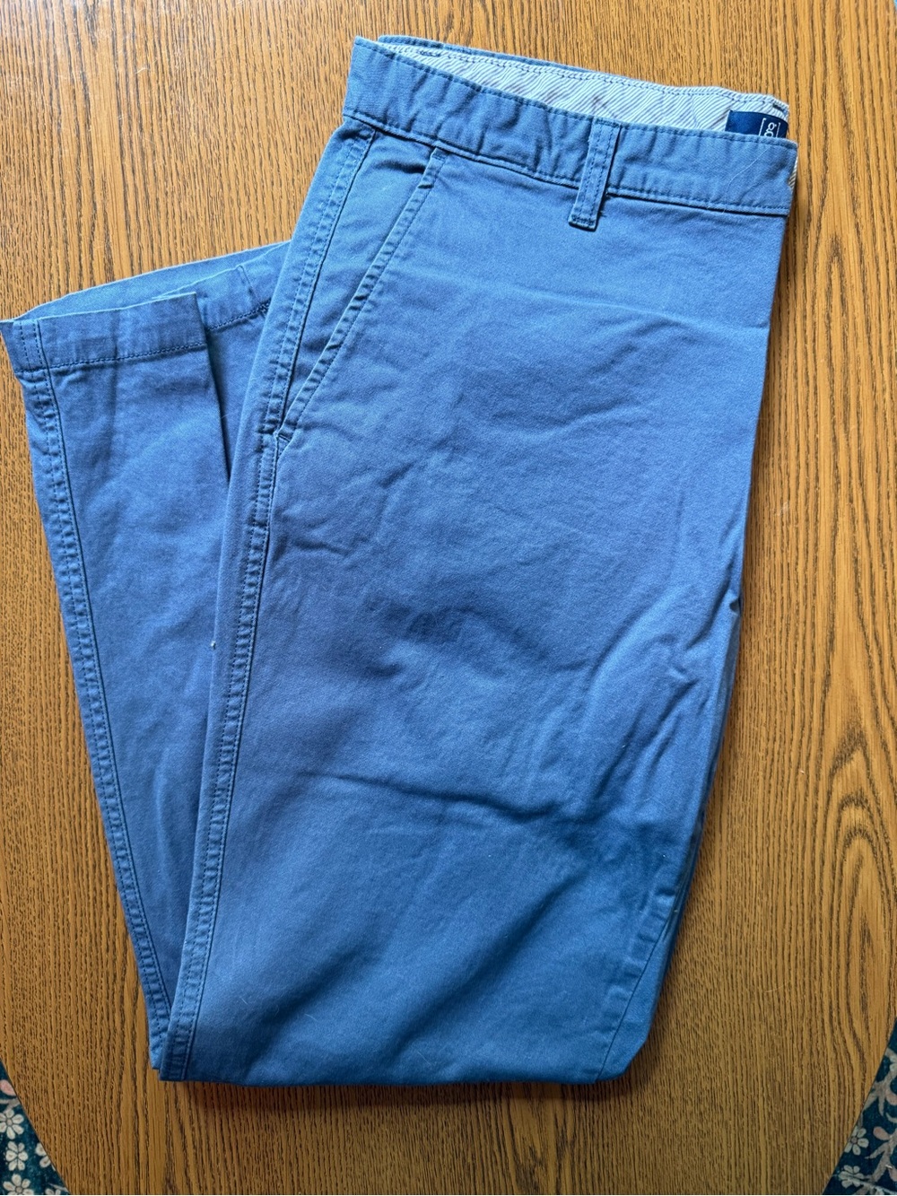 Men’s 38x30 Blue Chinos - Picture 2 of 5